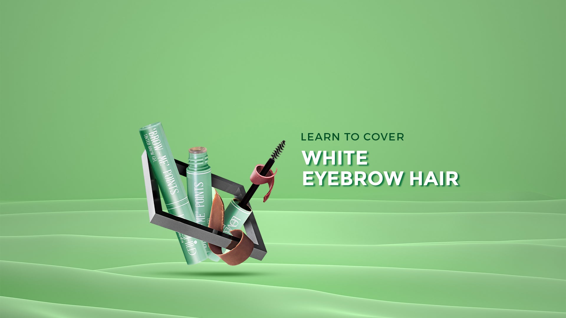 Learn To Cover White Eyebrow Hair