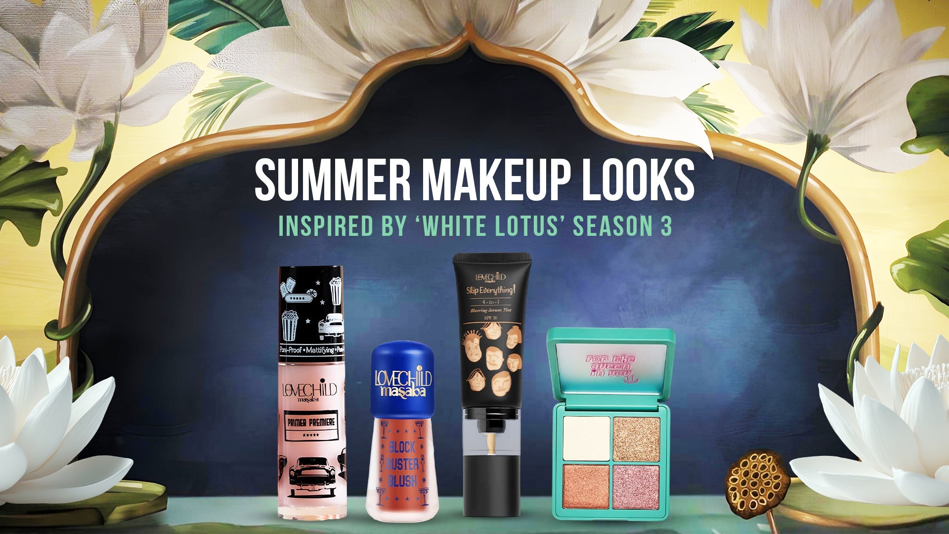 White Lotus Season 3 Makeup