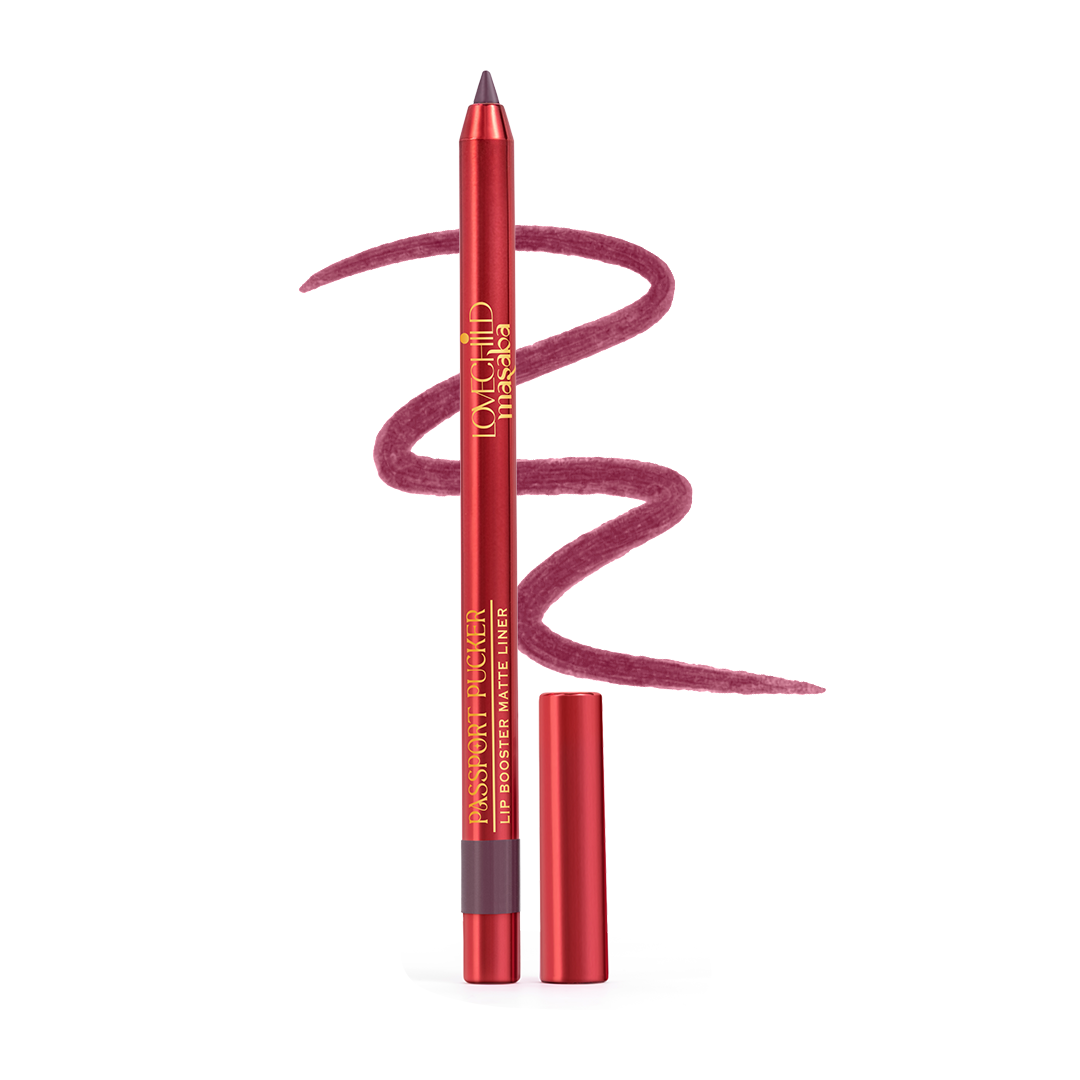 Passport Pucker Lip Booster Matte Liner- Sea Breeze (Berry) Lasts 7 hours without feathering