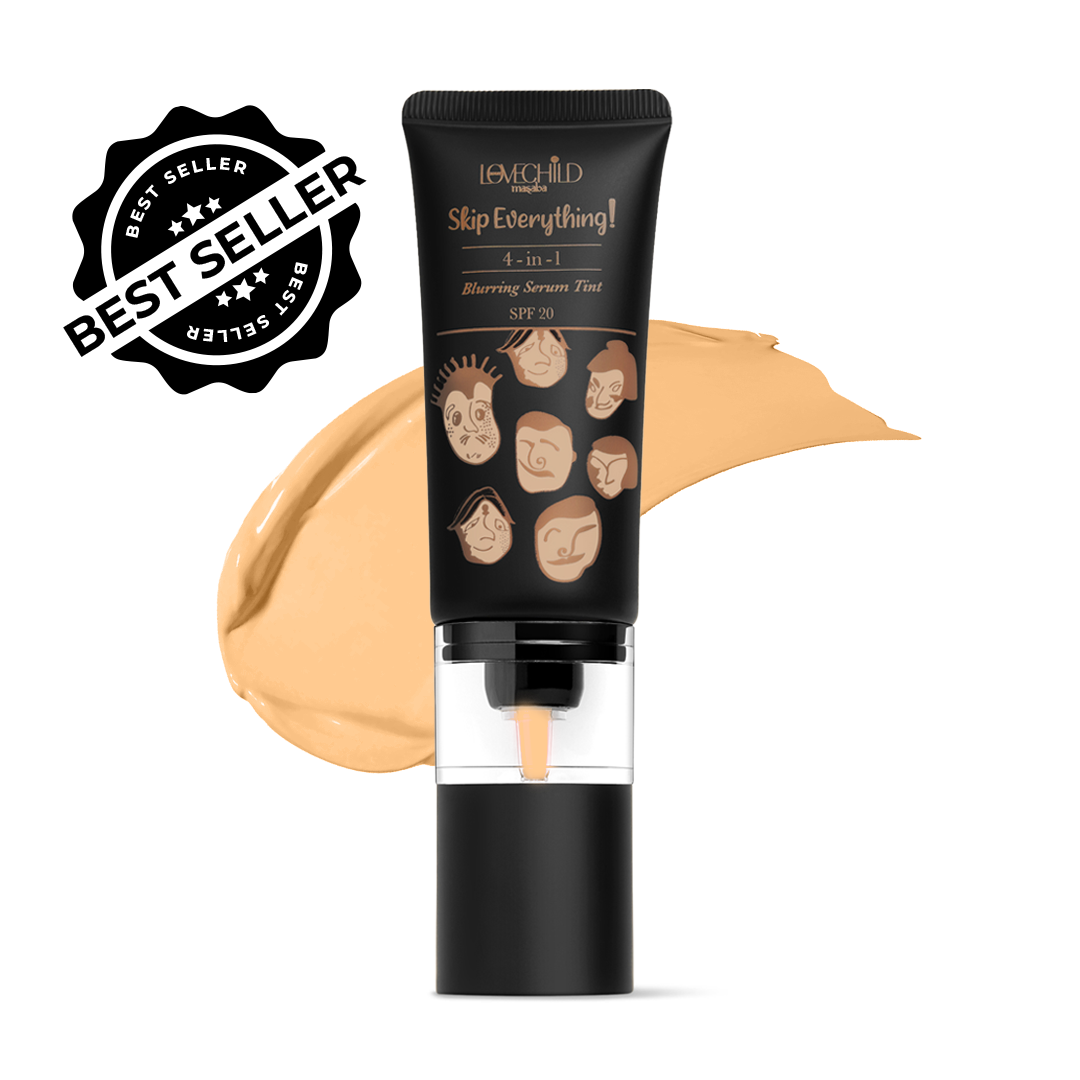 Skip Everything Blurring Serum Skin Tint 4-in-1 Benefits - Lonely Lioness (Light)