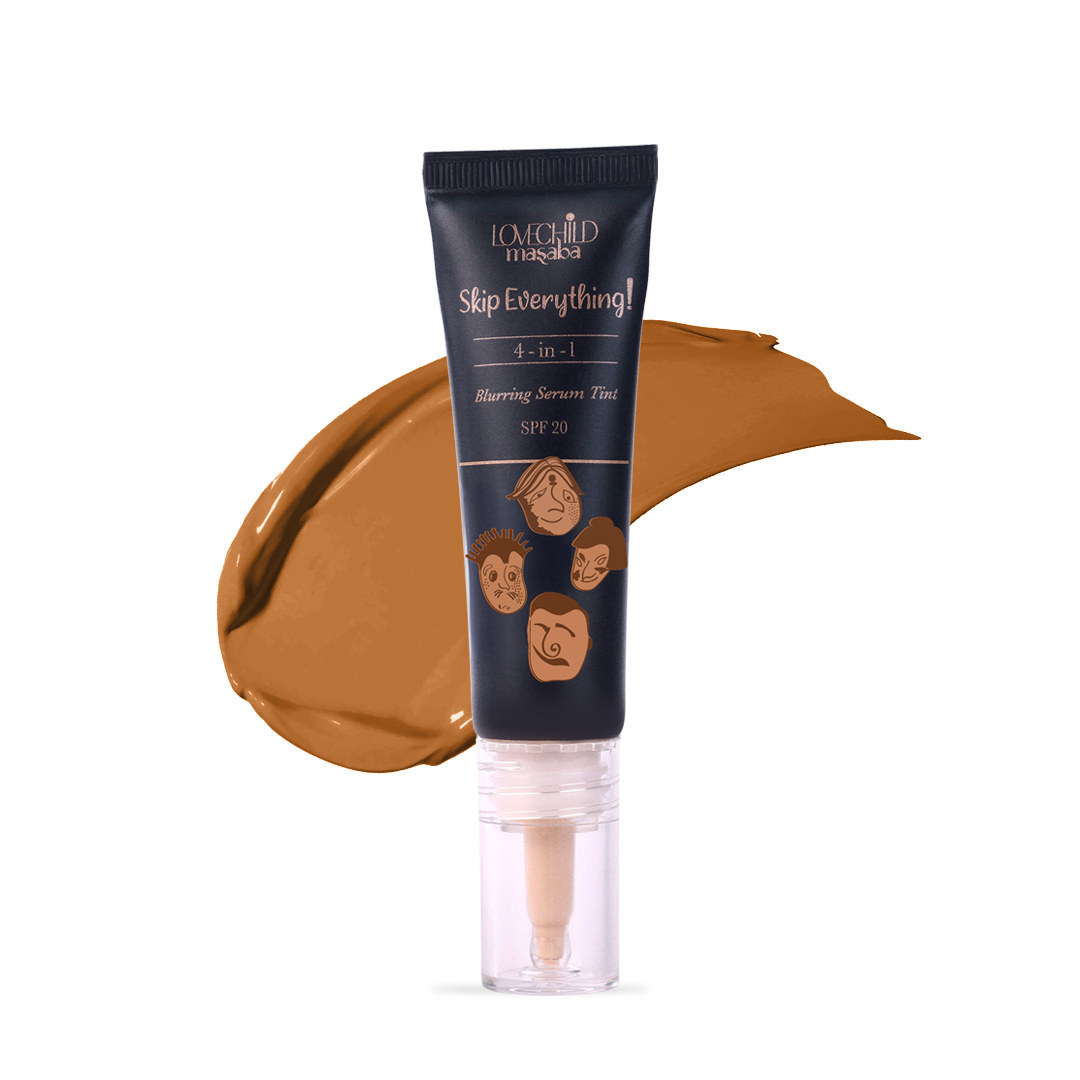 Skip Everything Blurring Pocket Serum Skin Tint (10ml) 4-in-1 Benefits - Tough Toffee (Deep)