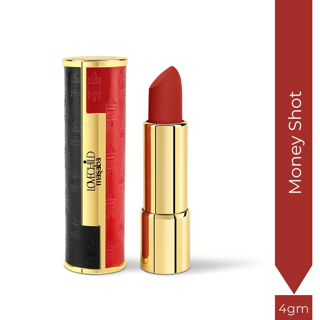 Money Shot - (Pinkish Red) The Boss Statement Matte Lipstick