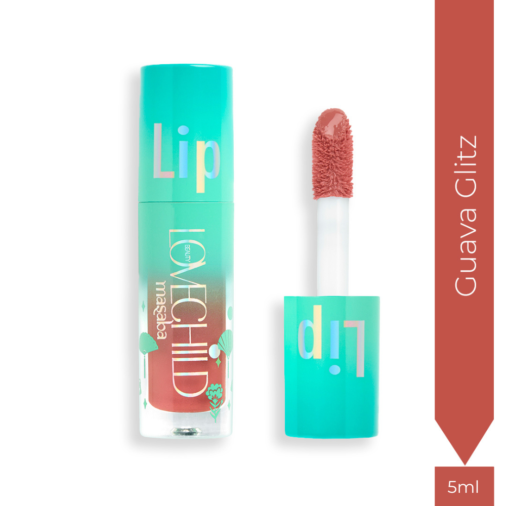 Guava Glitz- Lip Gelato Tinted Lip Oil  (Nude) Ultra-luminous Finish