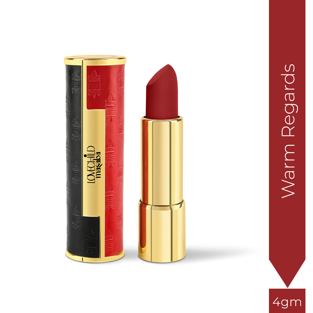 Warm Regards - (Maroon) The Boss Statement Matte Lipstick
