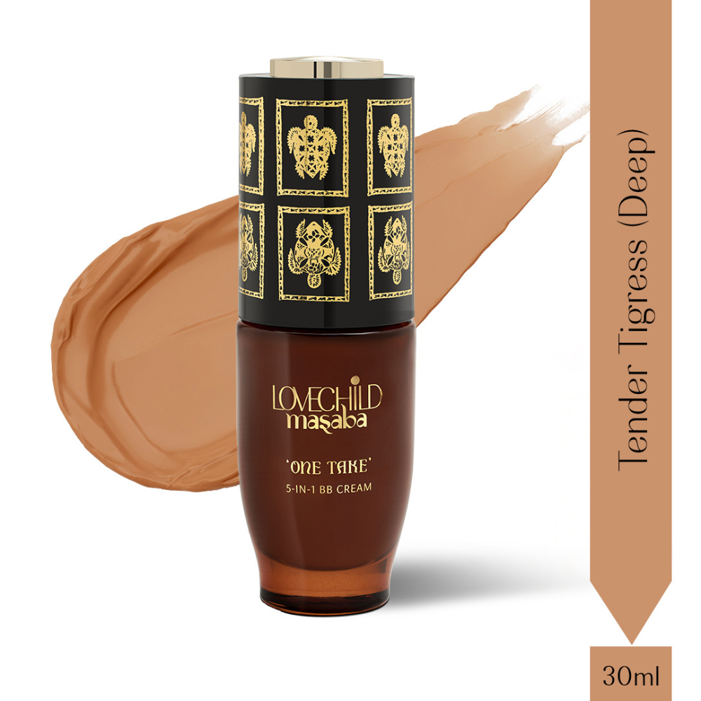 One Take 5-IN-1 BB Cream With SPF 20 PA++ Sun Protection - Tender Tigress (Deep)