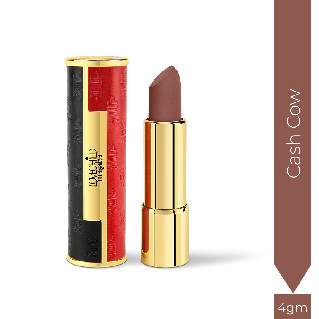 Cash Cow (Caramel Brown) The Boss Statement Matte Lipstick