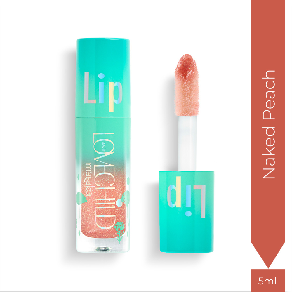 Naked Peach- Lip Gelato Tinted Lip Oil  (Peach Shimmer) Ultra-luminous Finish