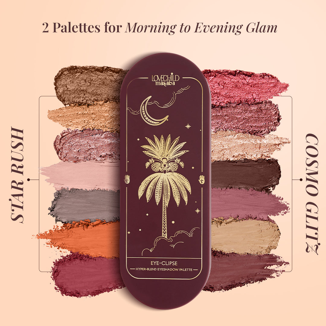 Cosmo Glitz - EYE-clipse Hyper Blend Eyeshadow Palette (7-IN-1)