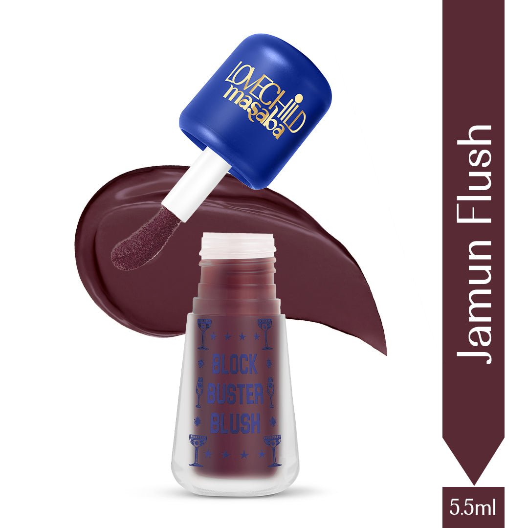 Jamun Flush- Block Buster Blush (Purple) Dewy Matte Finish