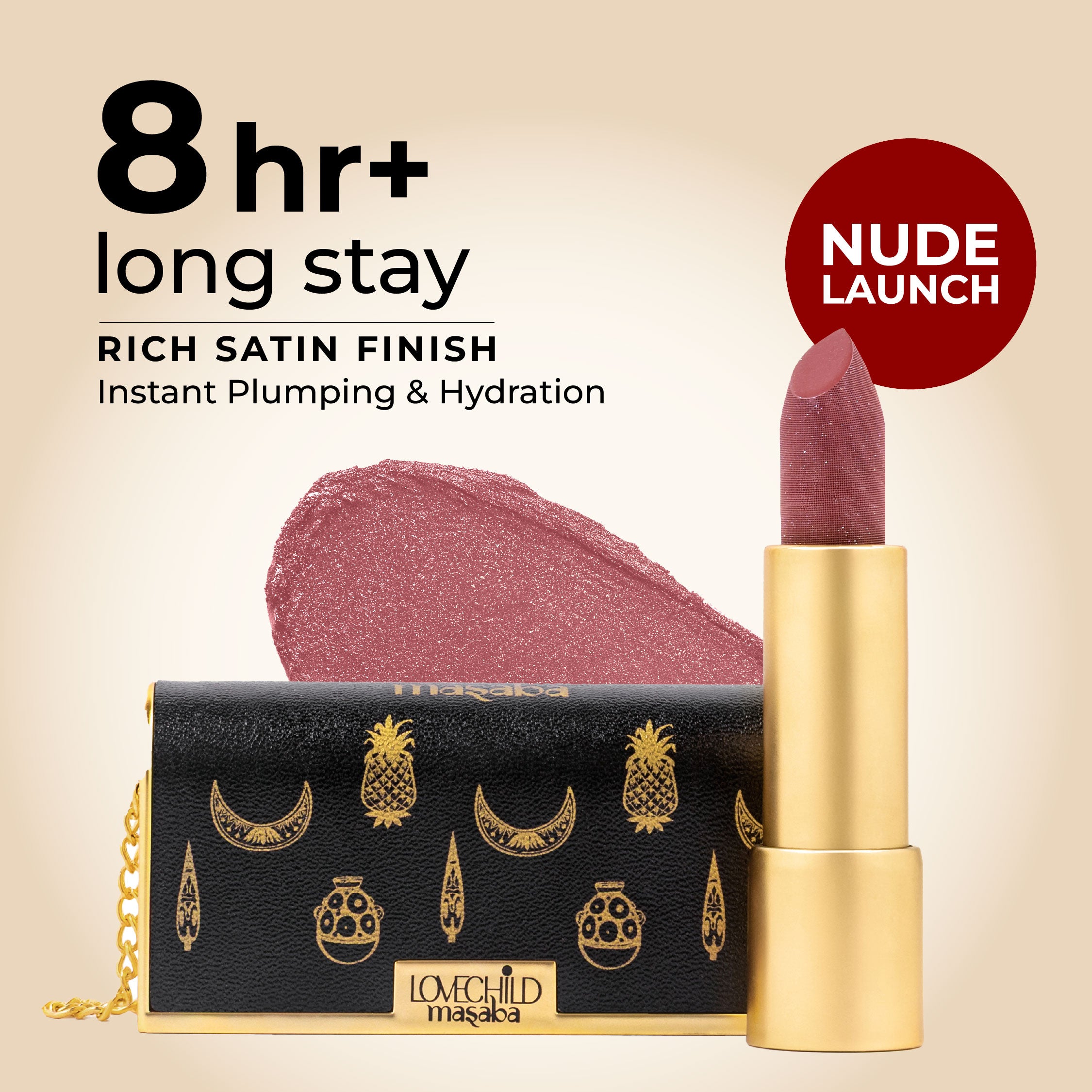 Batua Pocket Lipstick - Rich Satin Finish (Thak Gayi)
