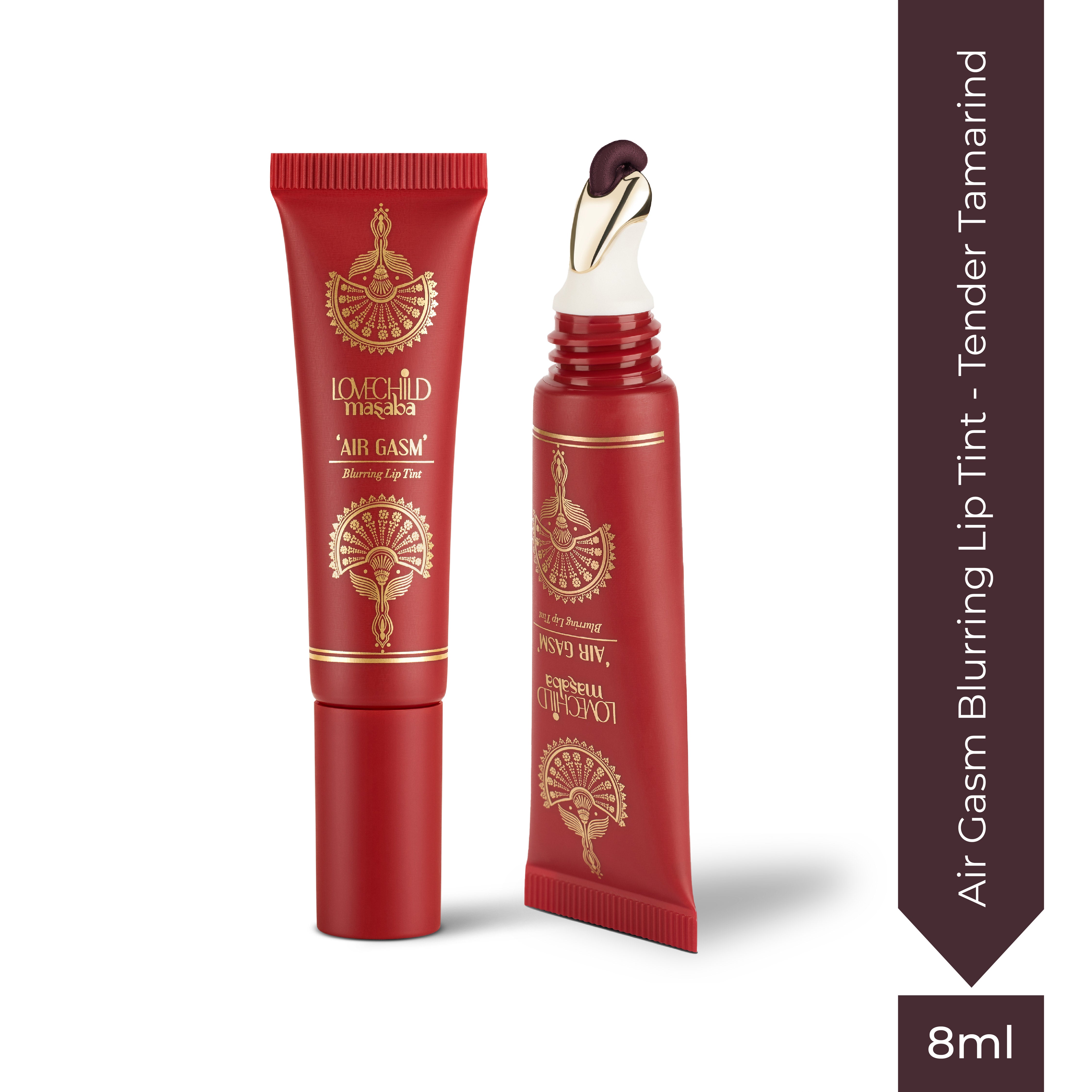 Air Gasm Blurring Lip Tint - Tender Tamarind (Deep Wine) Ultra-blurring Effect and Airbrushed Feel