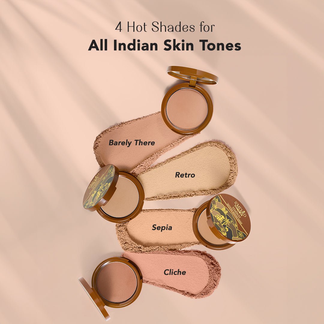 Sepia - Stardust Mattifying Bronzing Powder (Brown) Soft-focus Effect & Builable Coverage