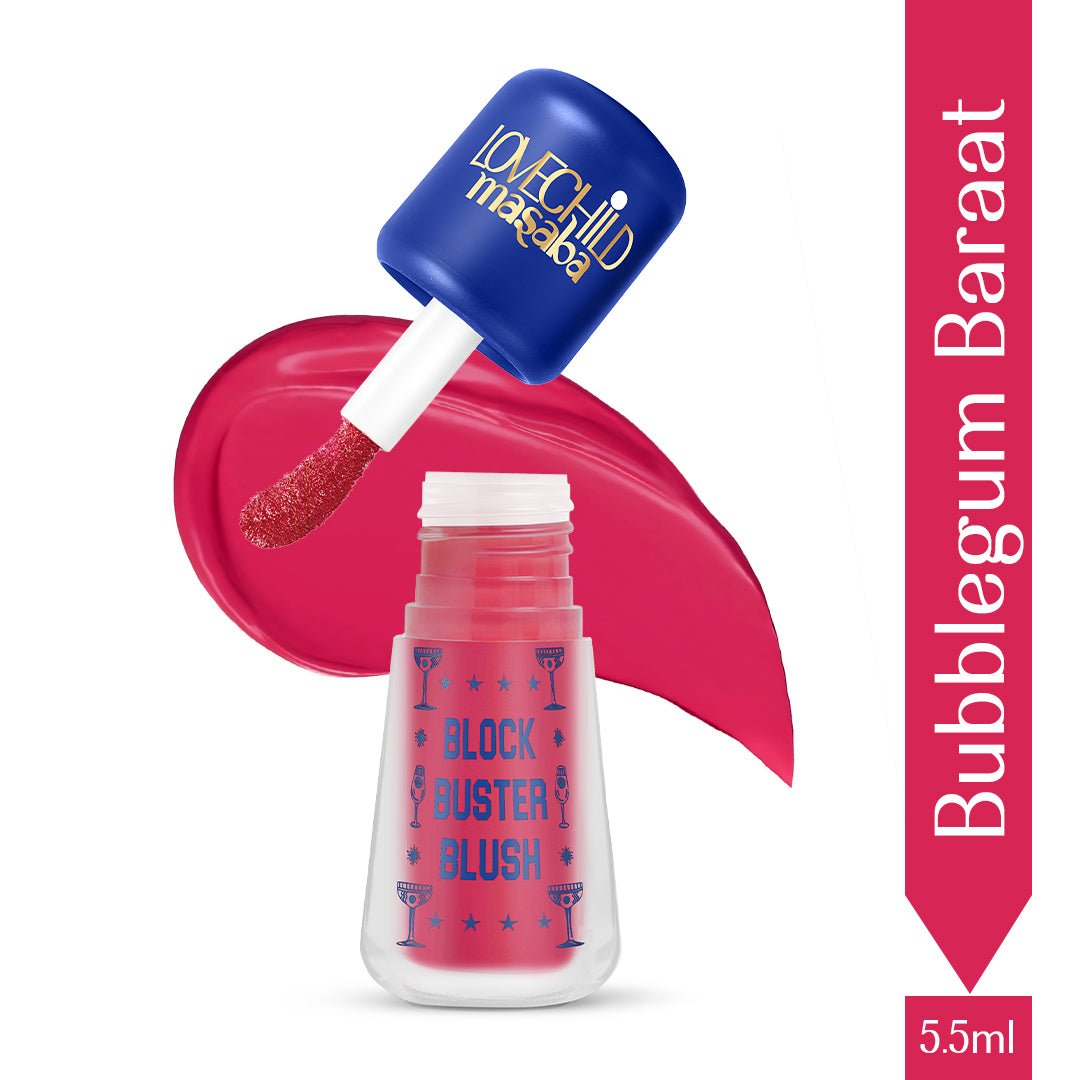 Bubblegum Baraat- Block Buster Blush (Light Pink) Dewy Matte Finish