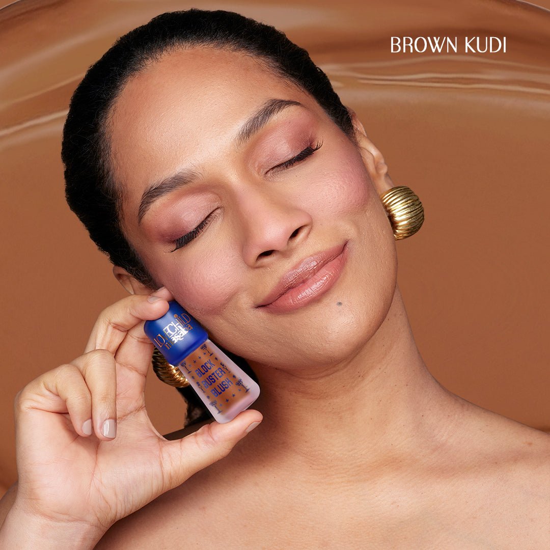 Brown Kudi- Block Buster Blush (Brown) Dewy Matte Finish