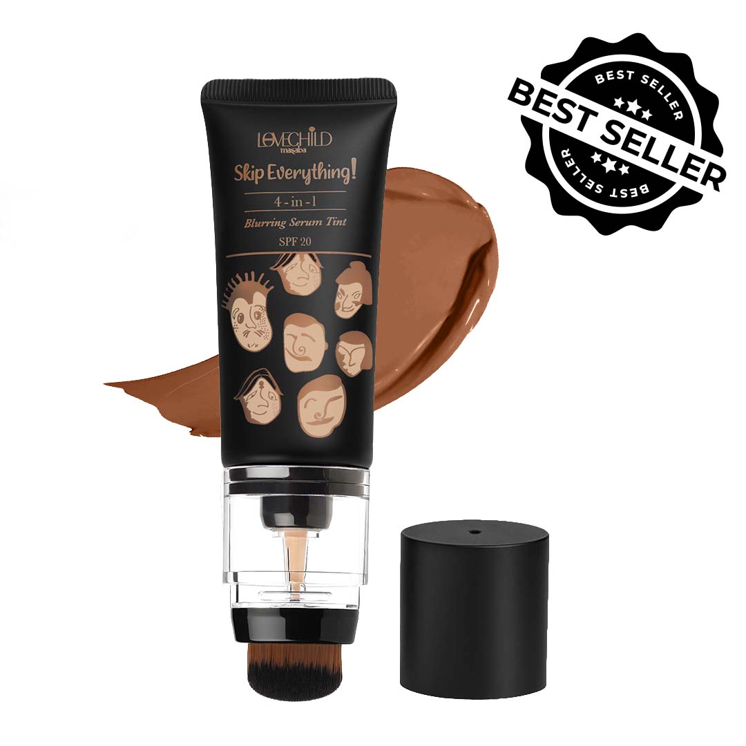 Skip Everything Blurring Serum Skin Tint 4-in-1 Benefits - Easy Expresso (Deep)