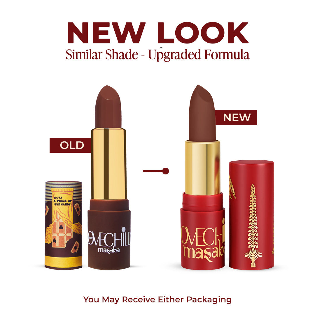 Luxe Matte Lipstick- Bar-Fee (Coffee Brown) Velvet Matte Finish