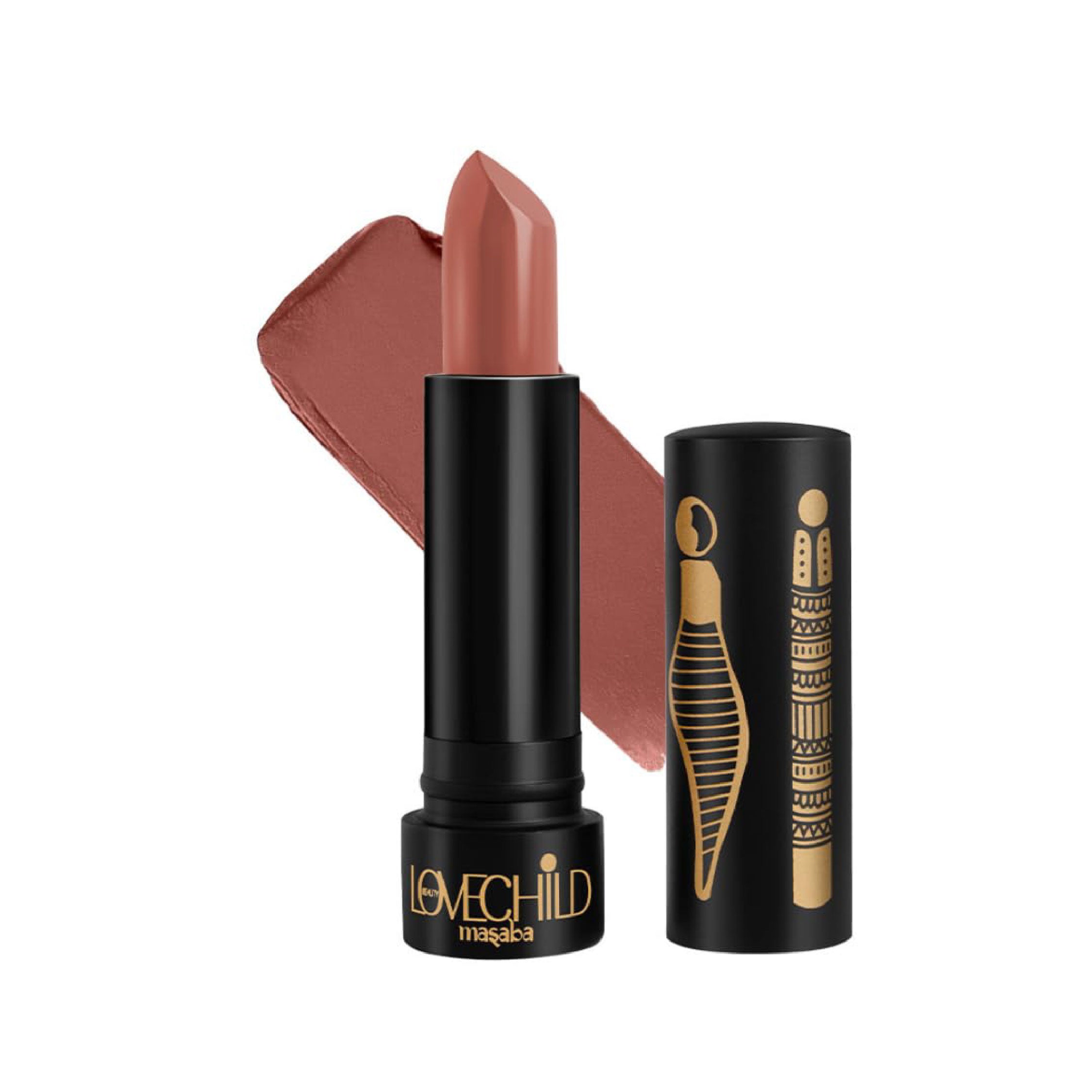 Bare Browns Ultra Matte Lipstick - Melting Mocha (Nude Brown) Intense Color Pay-Off
