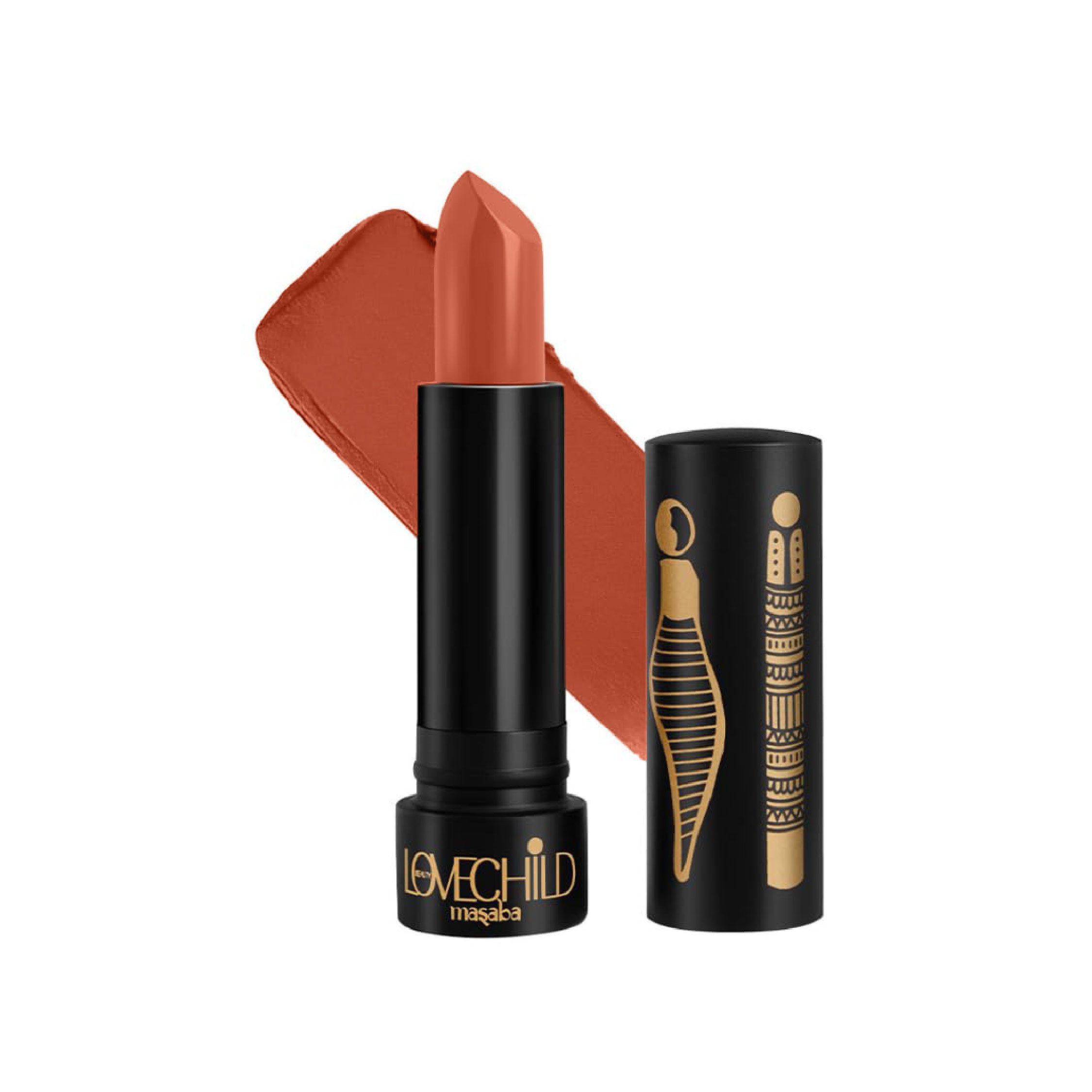Bare Browns Ultra Matte Lipstick - Mummylicious (Rustic Brown) Intense Color Pay-Off