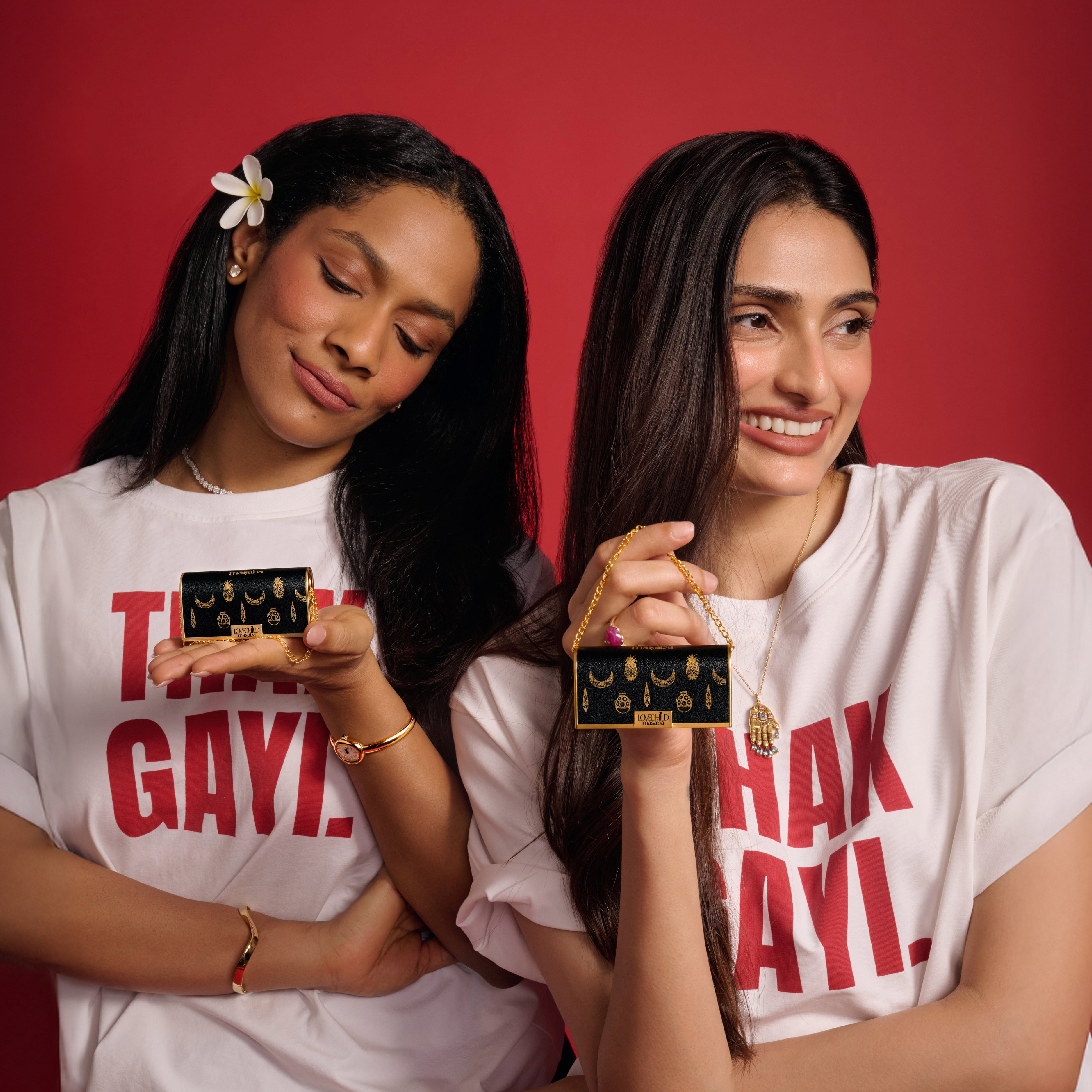 The Signature Batua Lipstick & T-Shirt Combo