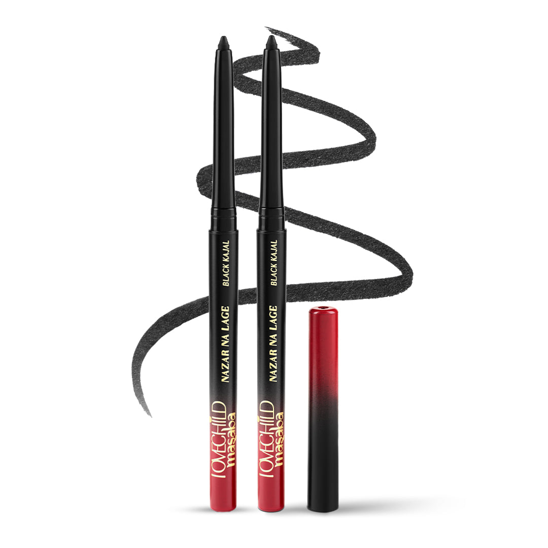 Kajal Duo - Pack of 2 Nazar Na Lage Kajal (Coal Black)