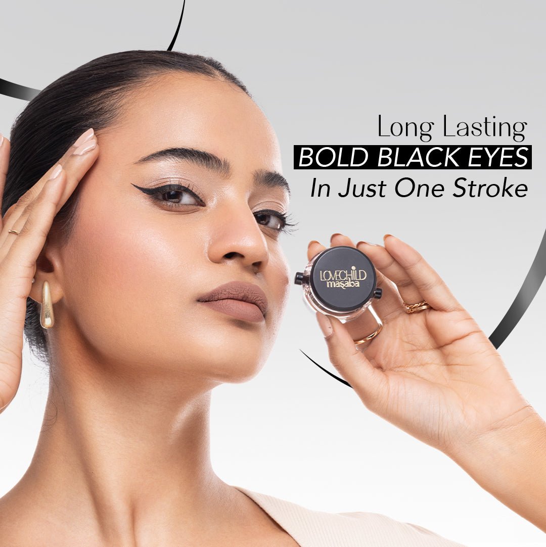 EYE 2K- Gel Eyeliner With Applicator (Black) Smudge-proof, Water-proof & Matte Finish