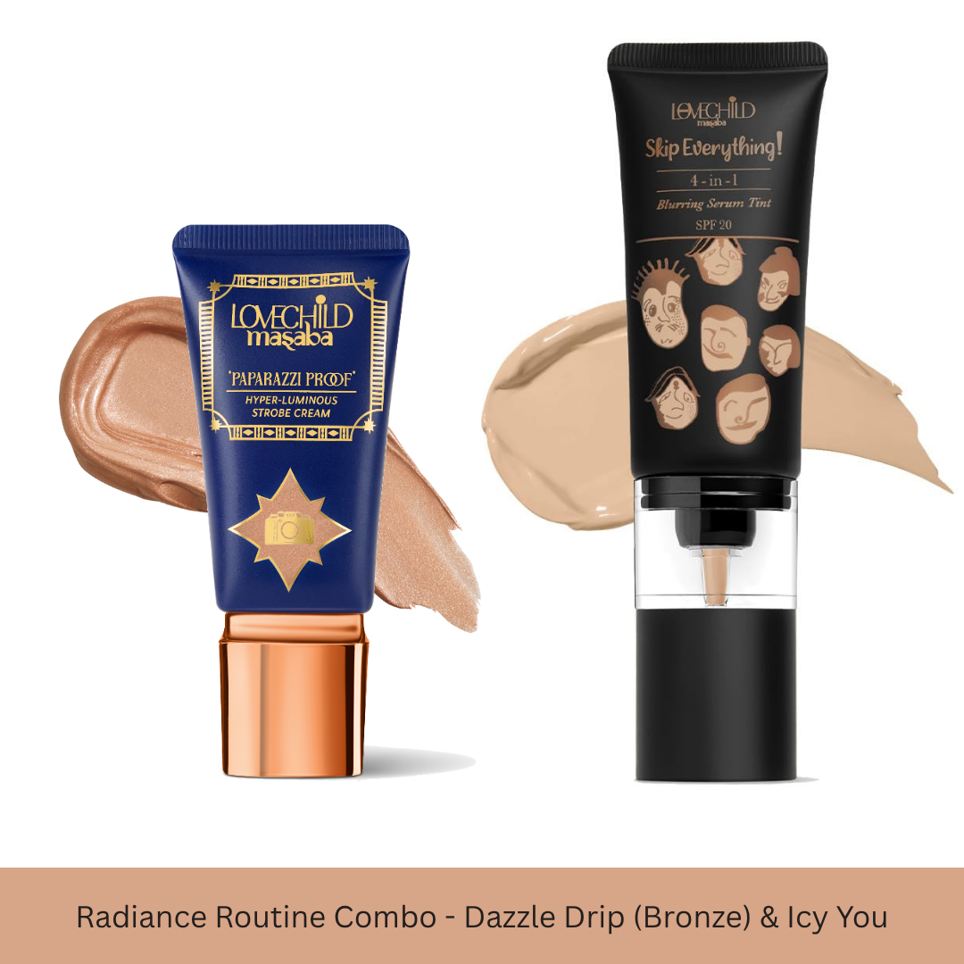 The Radiance Routine Combo - Dazzle Drip (Bronze) & Icy You