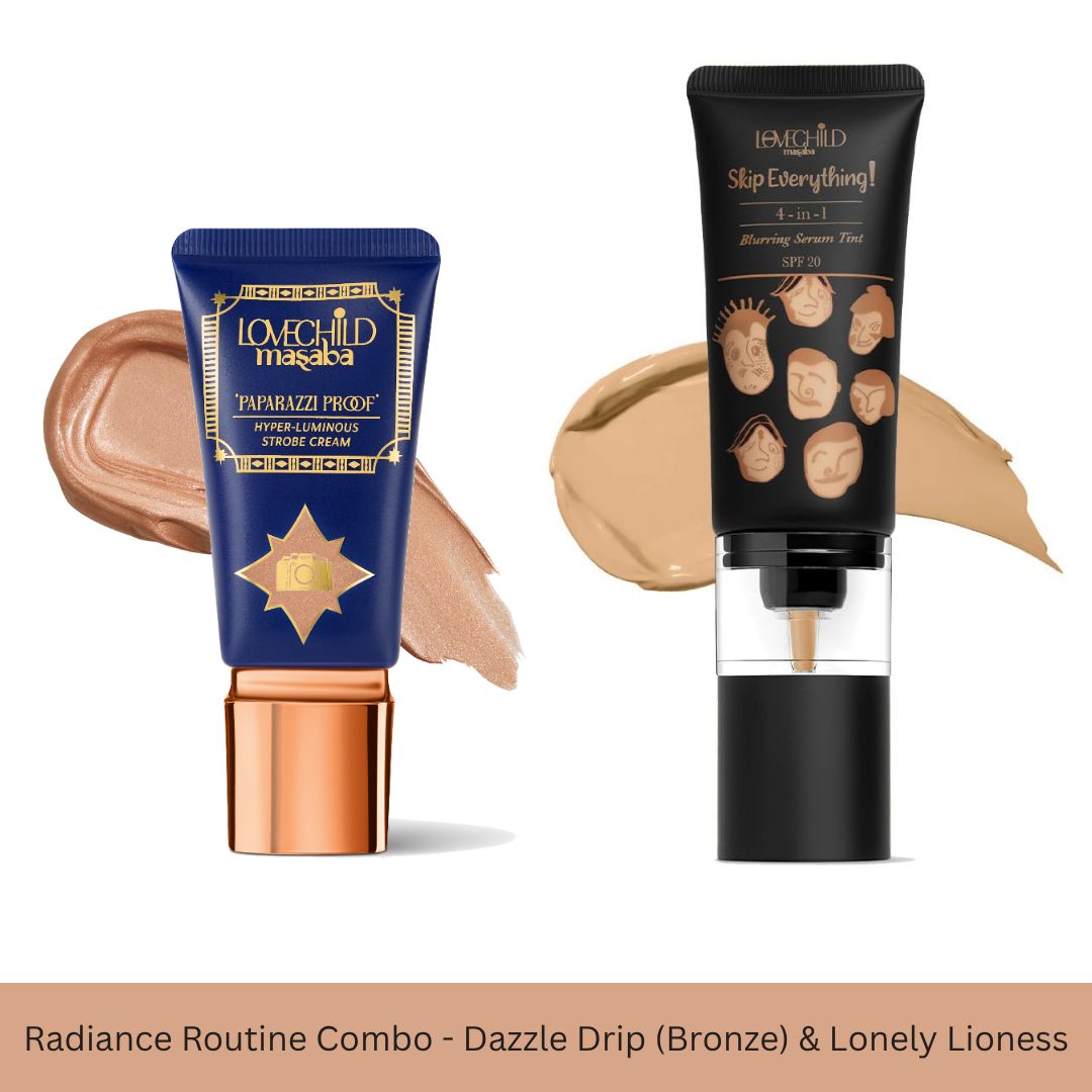 The Radiance Routine Combo - Dazzle Drip (Bronze) & Lonely Lioness