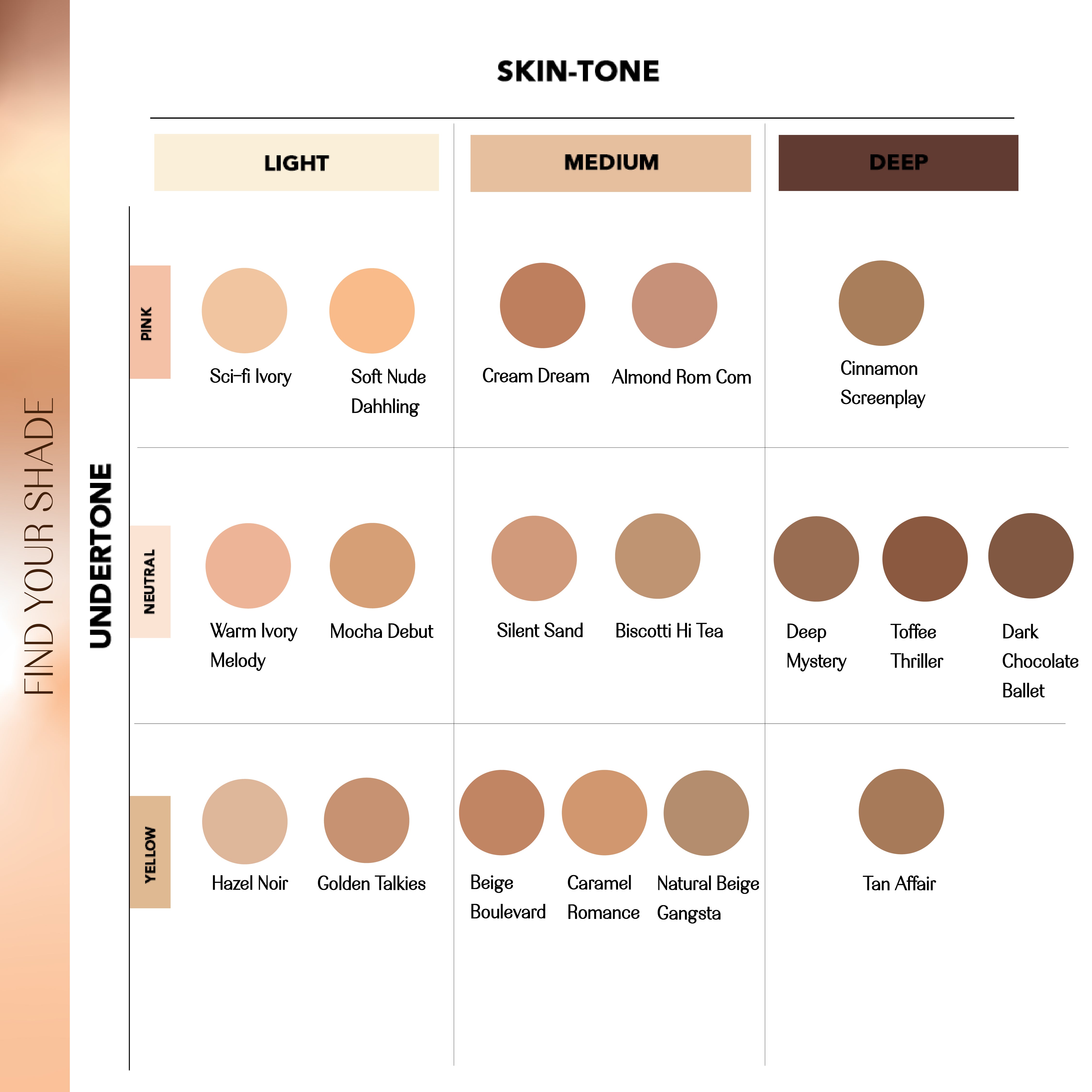 Sci-fi Ivory- Lights Camera Foundation  4K Matte Finish