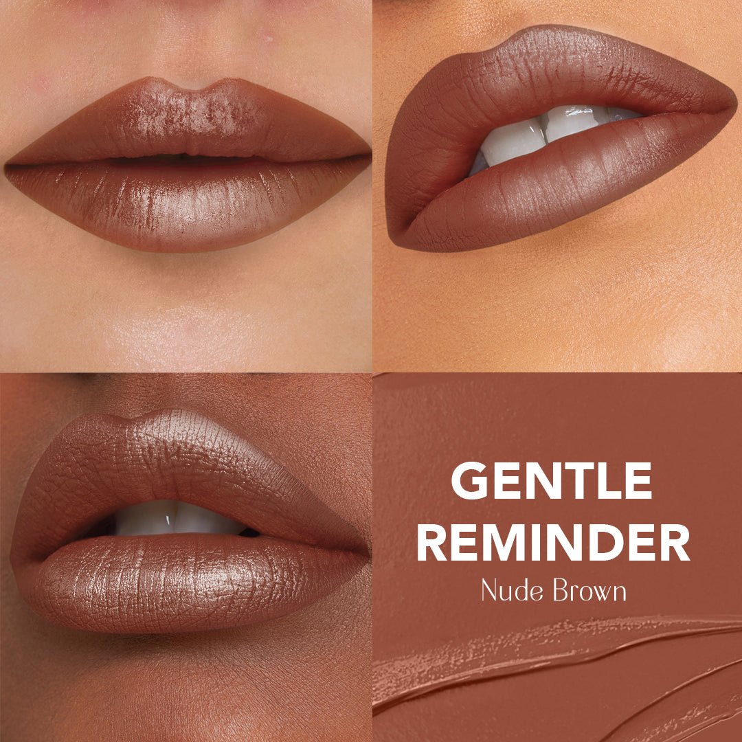 Gentle Reminder - (Nude Brown) Cloud Crush Lush Creme Lipstick Super Luscious Satin Finish