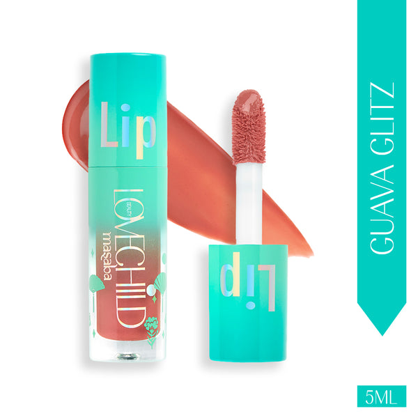 Lovechild Masaba Lip Gelato Tinted Lip Oil - Guava Glitz - (Nude)