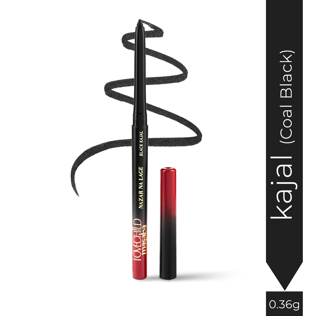 Nazar Na Lage Smooth - Talking Kajal ( Coal Black) Water-proof & Smudge-proof