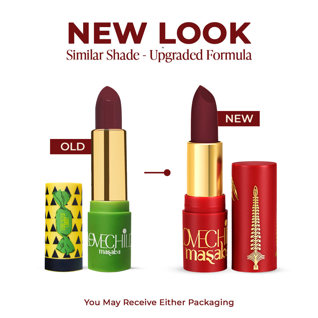 Luxe Matte Lipstick- Pan-tastic (Mauve) Velvet Matte Finish