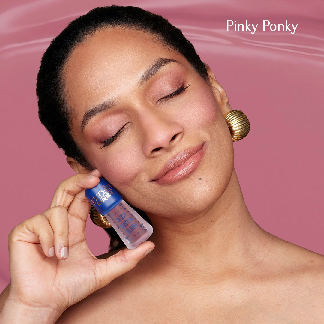 Pinky Ponky- Block Buster Blush (Mauve) Dewy Matte Finish