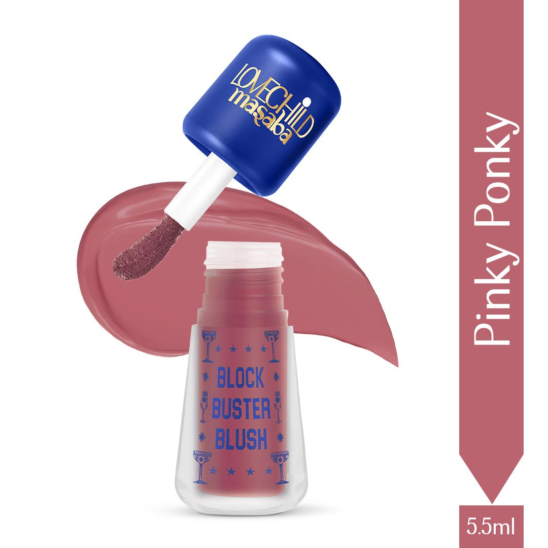 Pinky Ponky- Block Buster Blush (Mauve) Dewy Matte Finish