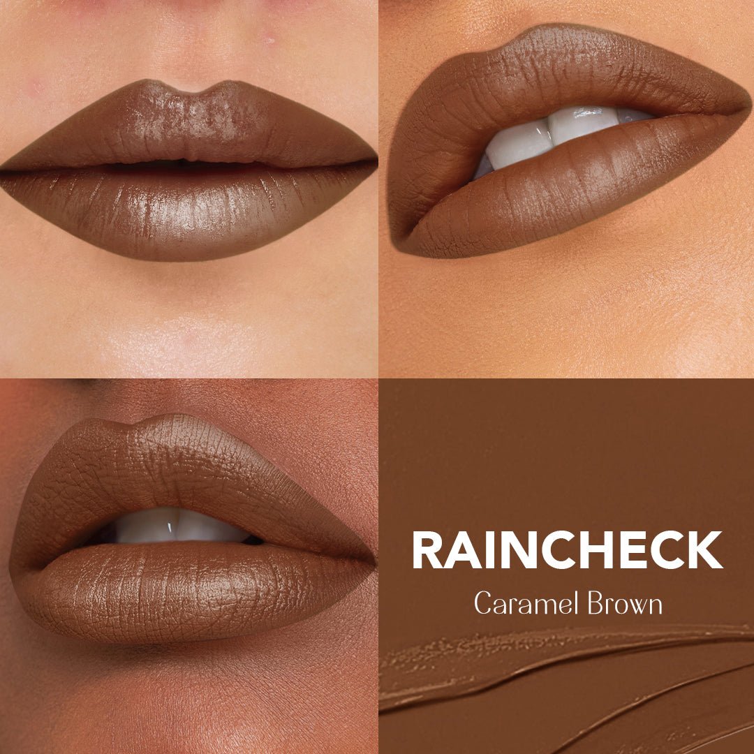 Raincheck - (Caramel Brown) Cloud Crush Lush Creme Lipstick Super Luscious Satin Finish
