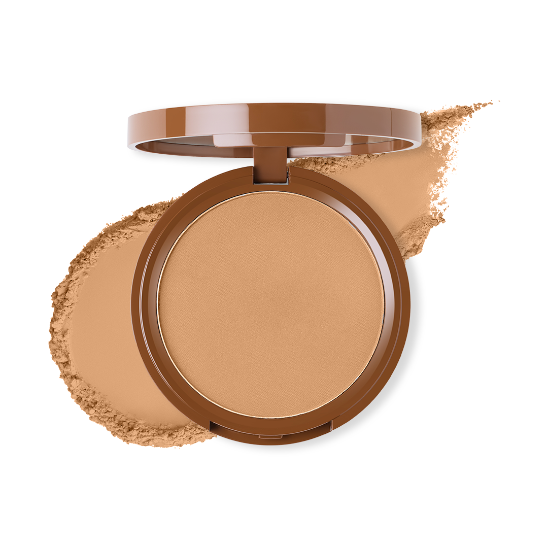 Stardust Mattifying Bronzing Powder- Retro (Brown) Soft-focus Effect & Buildable Coverage
