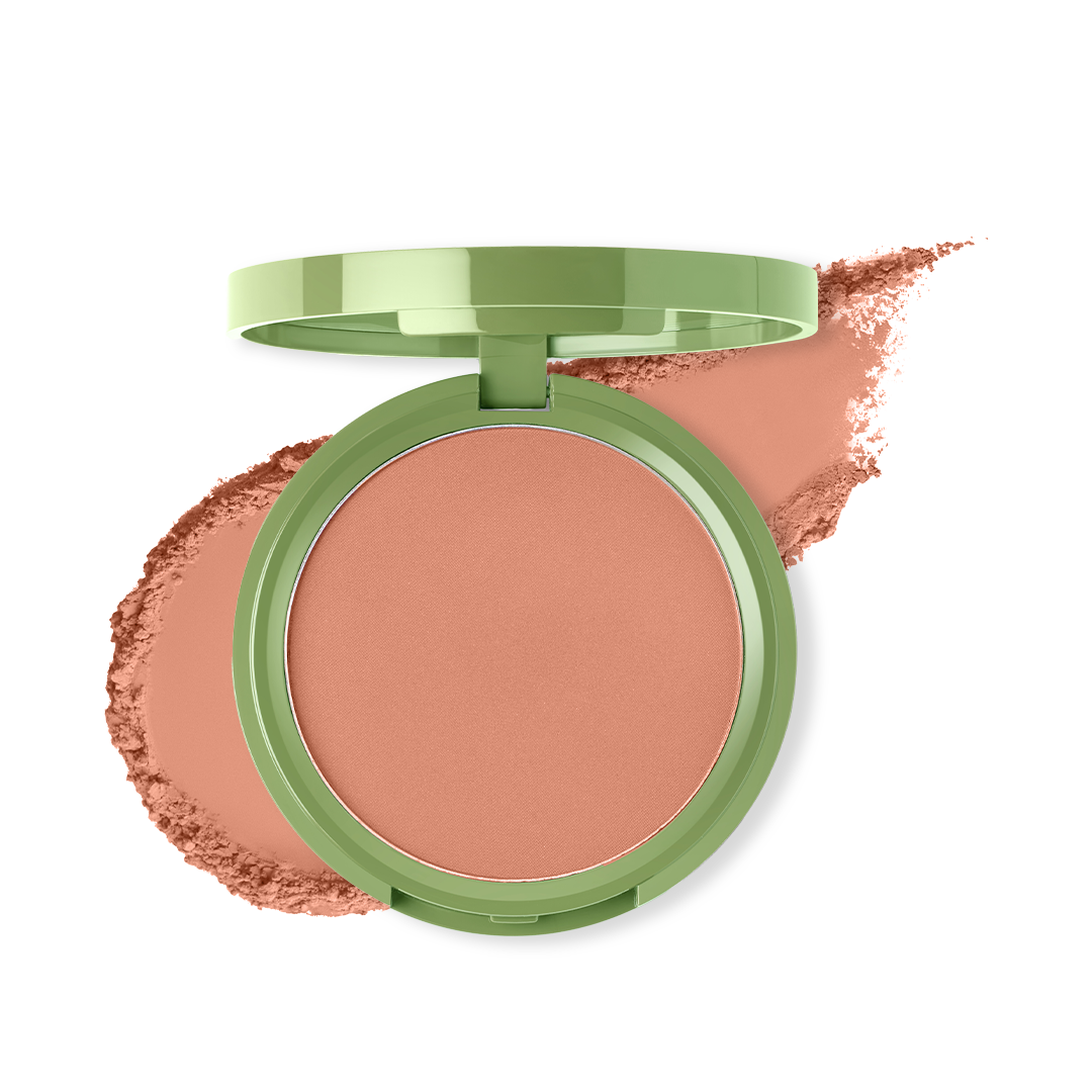 Cheek Flick Mattifying Long Wear Powder Blush - Showtime (Light Brown)