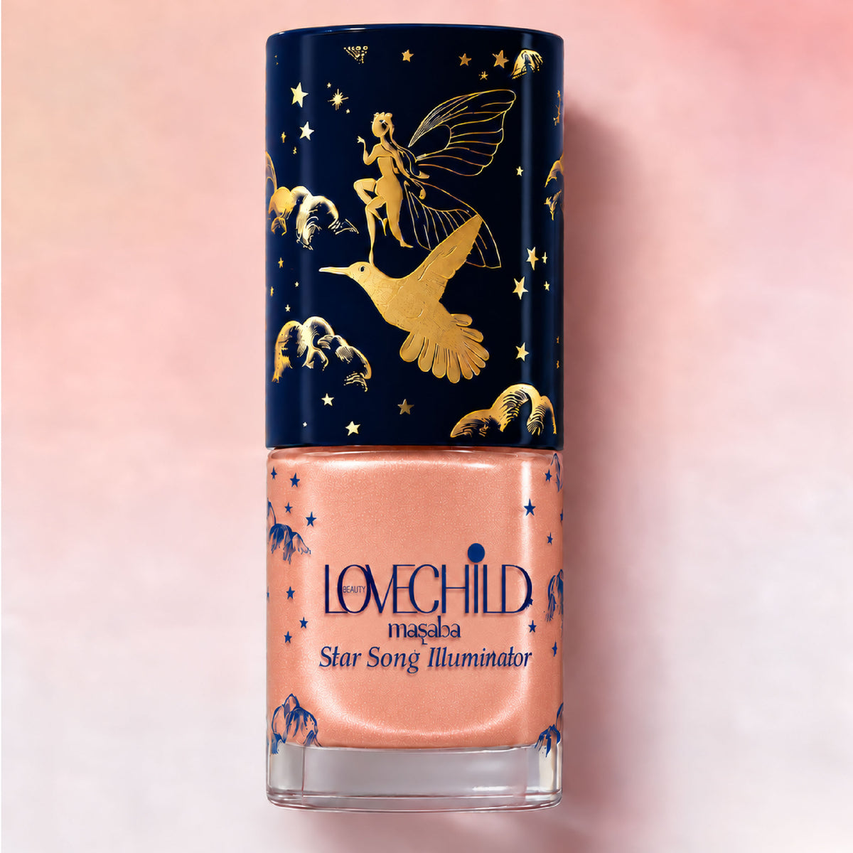 Star Song Liquid Highlighter - Sparkling Peach Dewy & Radiant Finish
