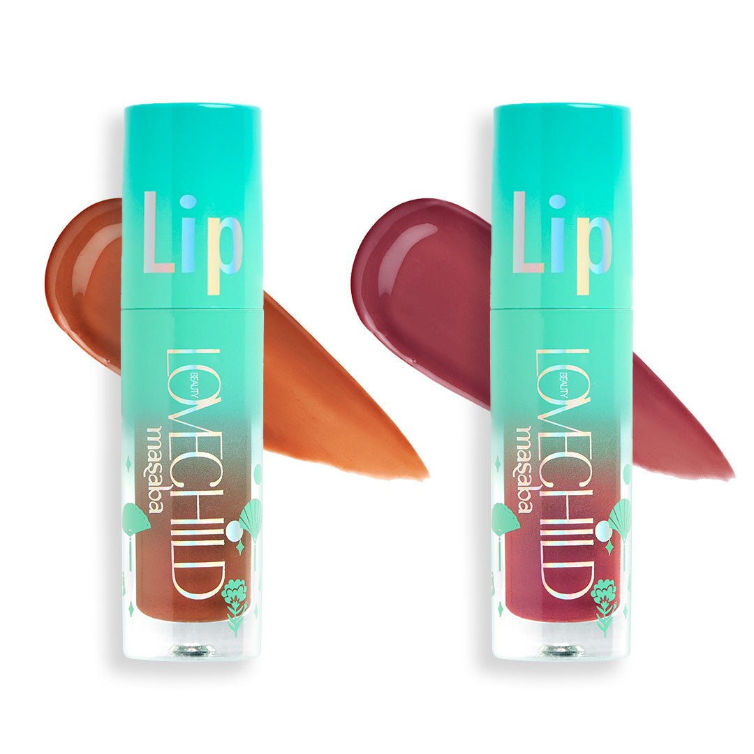 Double Berry Delish Lips Combo - Lip Gelato Oil Combo ( Brown Berry, Spice Berry )
