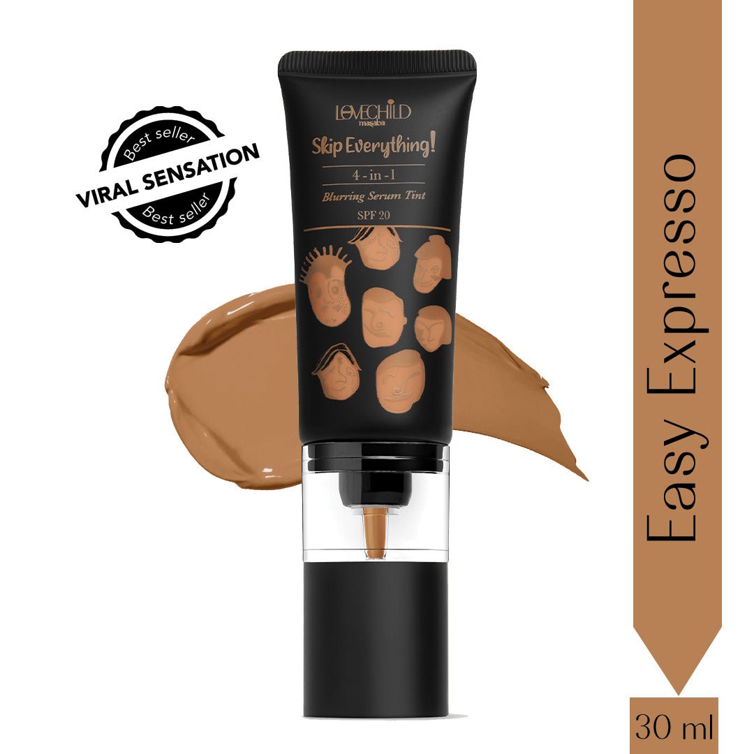 Easy Expresso- Skip Everything Blurring Serum Skin Tint  4-in-1 Benefits