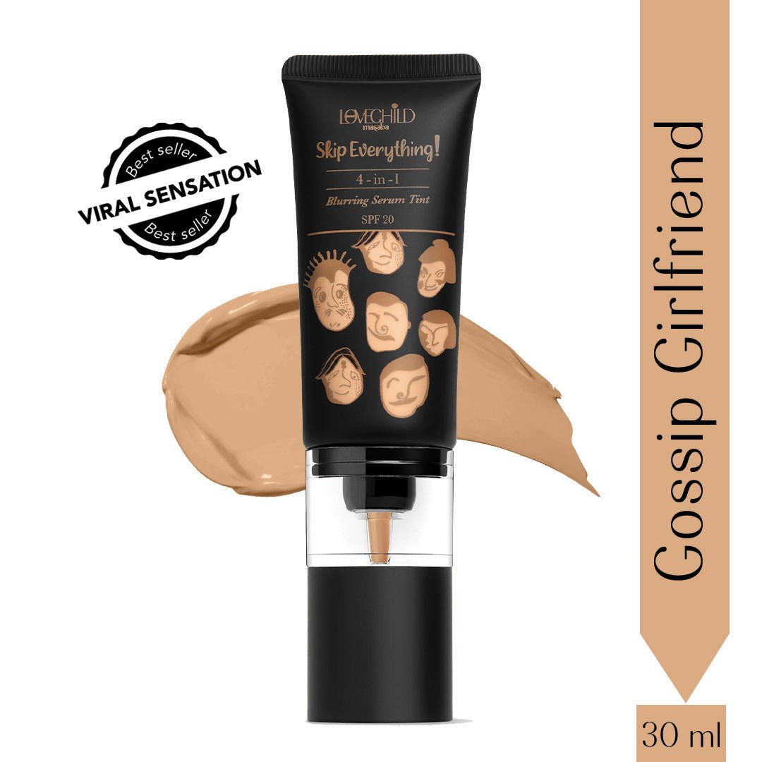 Gossip Girlfriend- Skip Everything Blurring Serum Skin Tint  4-in-1 Benefits