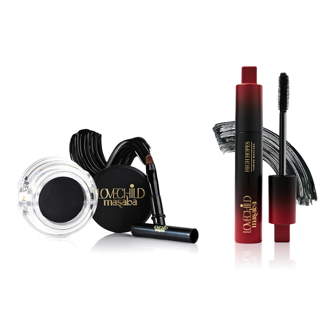 Line It, Lash It - EYE 2K Gel Eyeliner & High Hopes Tubing Mascara Combo