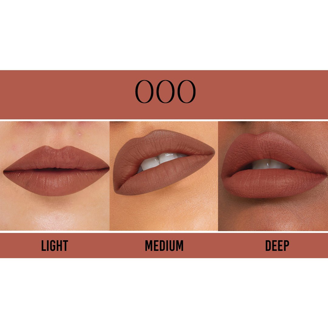 OOO!!- Passport to Plump Lip Volumizing Matte Crayon  (Nude) Transfer-proof