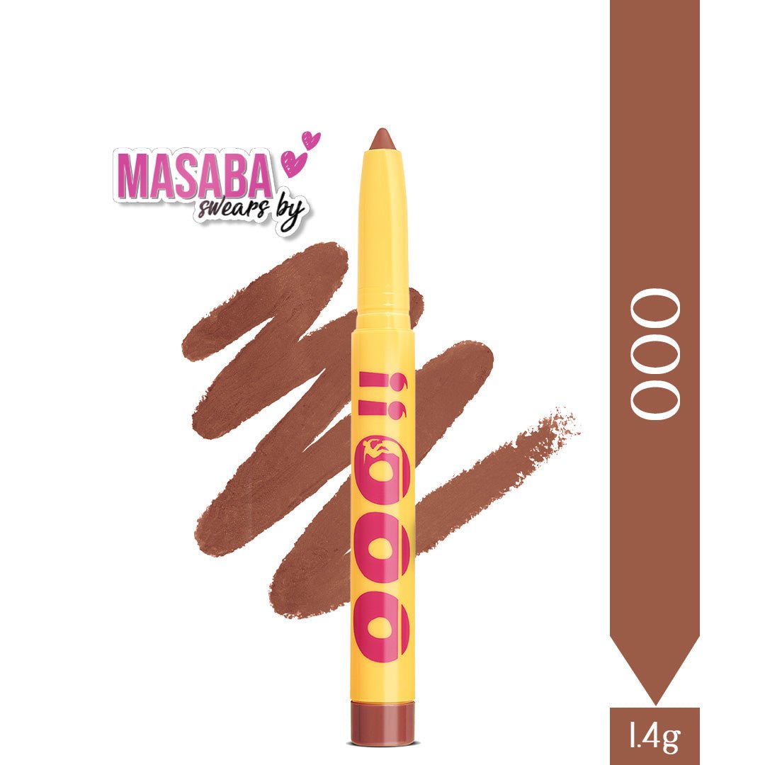 OOO!!- Passport to Plump Lip Volumizing Matte Crayon  (Nude) Transfer-proof