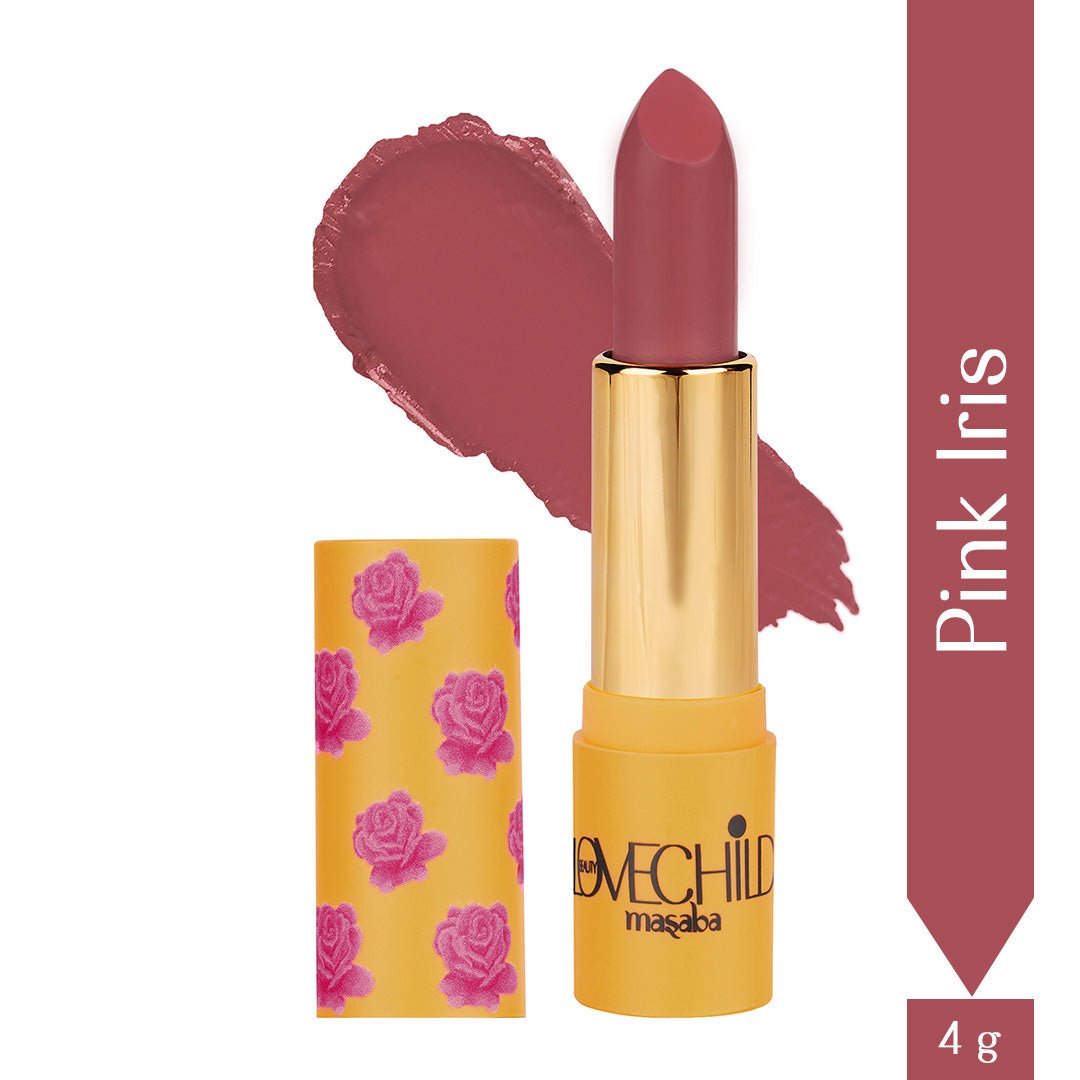 Pink Iris- Rani Core Luxe Matte Lipstick  (Rose Pink) Velvet Matte Finish