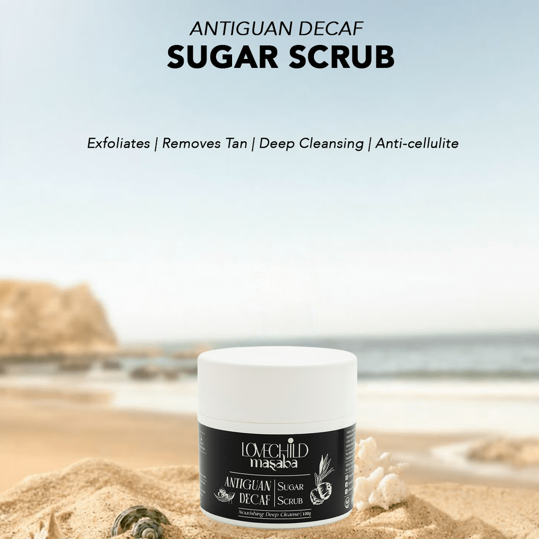 Sugar Scrub- Antiguan Decaf For Nourishing Deep Cleanse