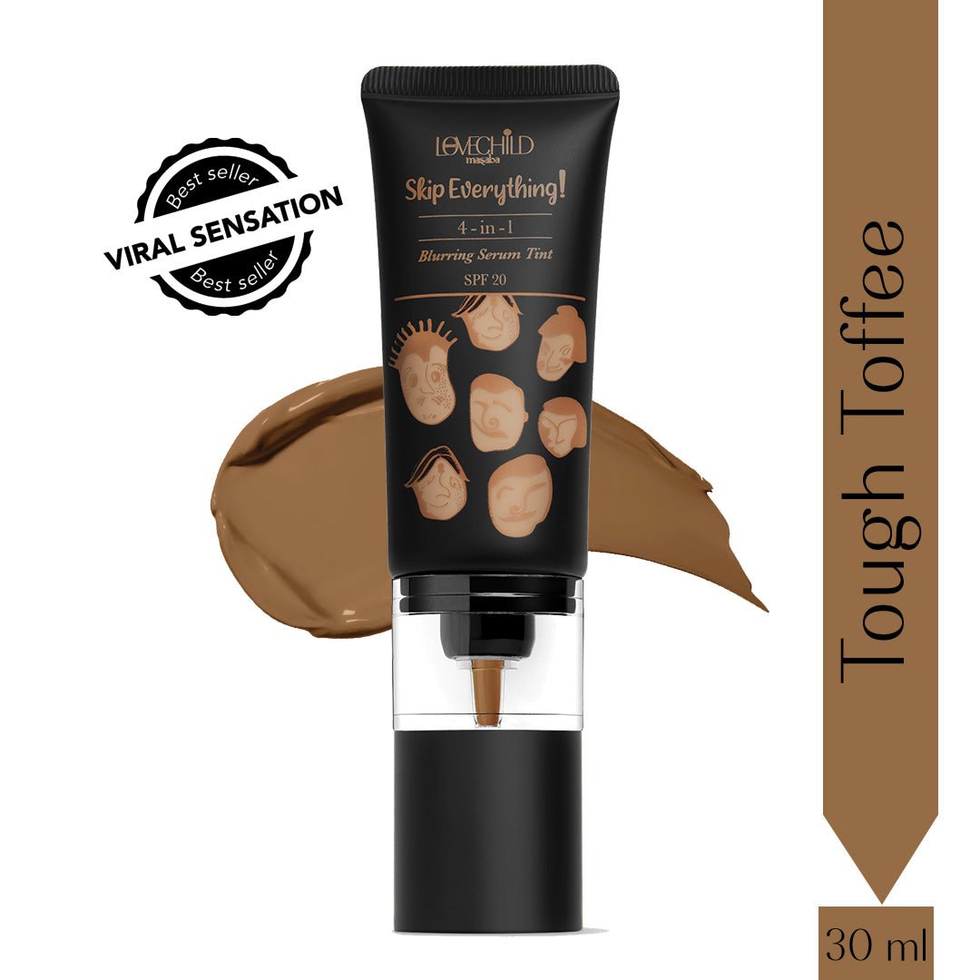 Tough Toffee- Skip Everything Blurring Serum Skin Tint  4-in-1 Benefits