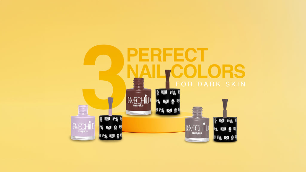 The Perfect Fall Color for Dark Skin 🍁🍂 | Dark red nails, Colors for dark  skin, Fall nail designs