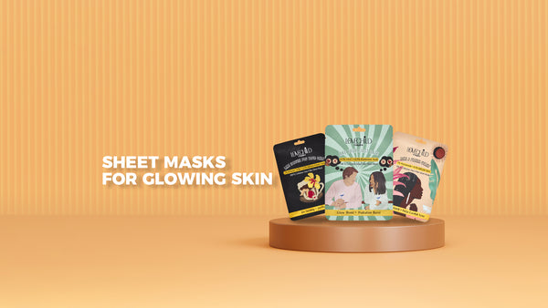 GET. SET. GLOW! Discover Magical Face Sheet Masks for Glowing Skin.