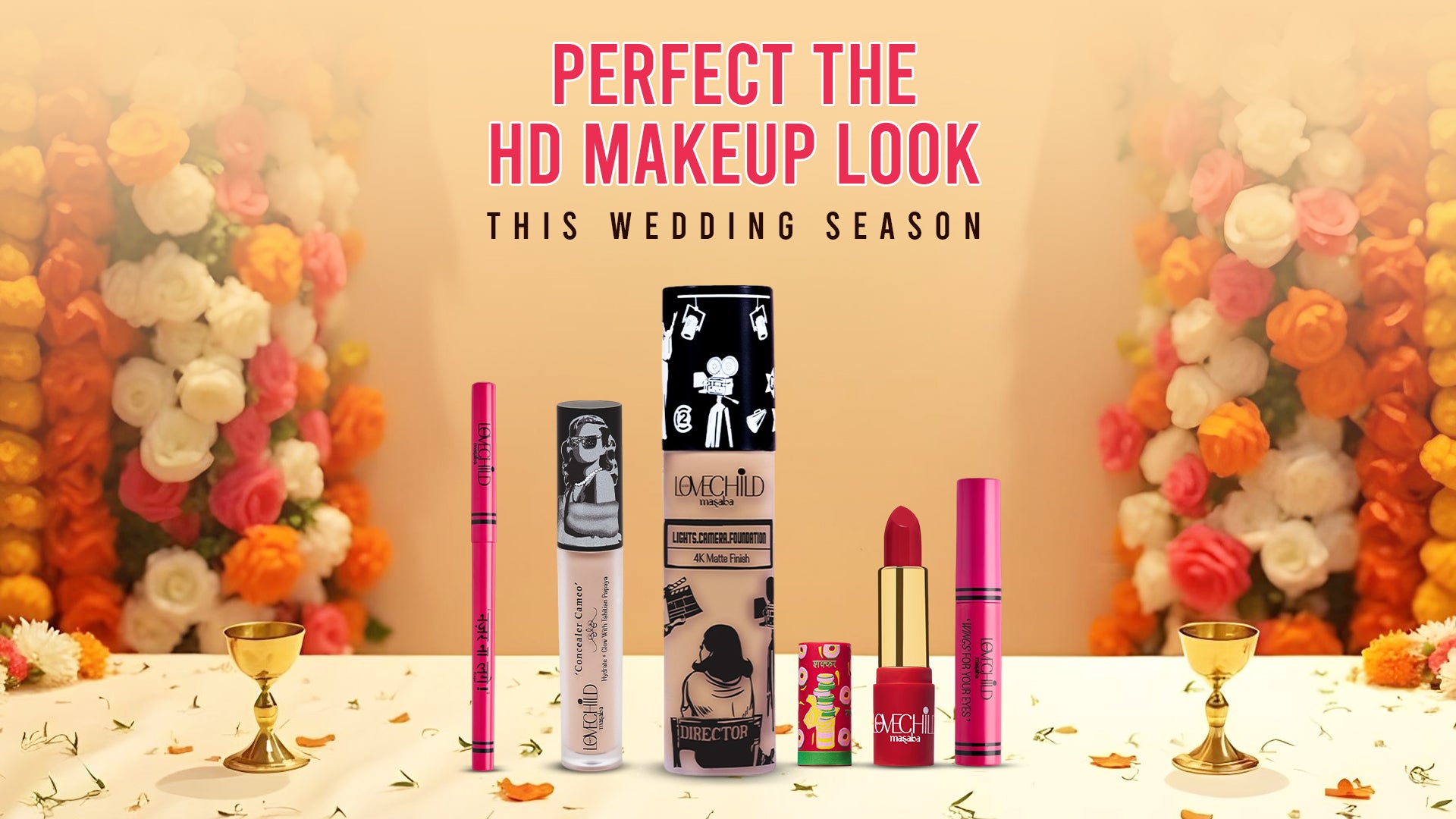 Perfect the HD Makeup Look This Wedding Season With LoveChild